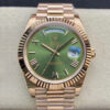 Rolex Day Date 228235 40mm EW Factory Green Dial JF Replica Watches - JF Replica