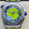 Audemars Piguet Royal Oak Offshore Diver 15710ST.OO.A038CA.01 JF Factory Green Dial JF Replica Watches - JF Replica