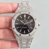 Audemars Piguet Royal Oak Frosted Gold 37MM 15454 OM Factory Black Dial JF Replica Watches - JF Replica