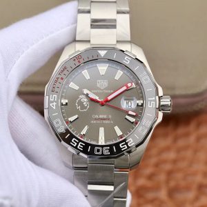Tag Heuer Aquaracer Calibre 5 English Premier League Limited WAY201D.BA0927 Gray Dial Replica Watch - UK Replica