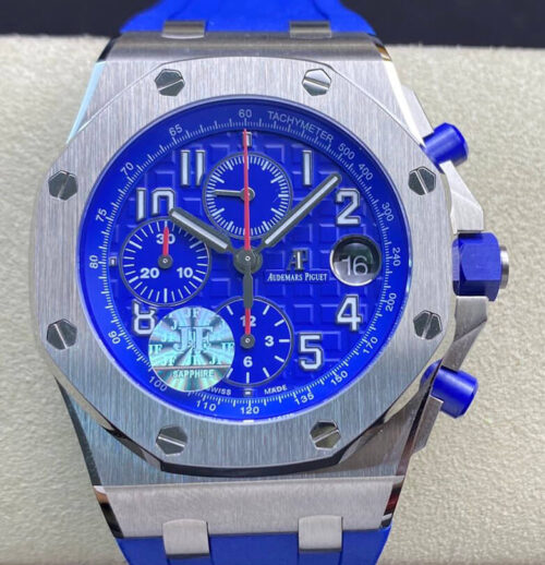 Audemars Piguet Royal Oak Offshore Survivor 26165IO.OO.A002CA.01 Noob Factory V5 Black Dial Replica Watch - UK Replica