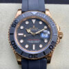 Rolex Yacht-Master 40MM 116655 Noob Factory Black Dial Replica Watch - UK Replica