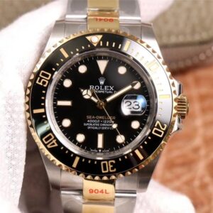 Rolex Sea Dweller M126603 V3 GM Factory Rose Gold Black Dial Replica Watch