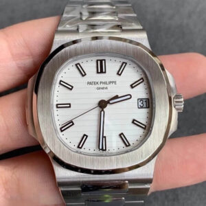 Patek Philippe Nautilus 5711/1A-011 PPF Factory V4 White Dial JF Replica Watches - JF Replica