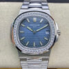 Patek Philippe Nautilus 5713/1G-010 PPF Factory V4 Blue Dial JF Replica Watches - JF Replica