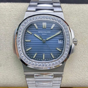 Patek Philippe Nautilus 5713/1G-010 PPF Factory V4 Blue Dial JF Replica Watches - JF Replica