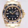 Rolex GMT Master II 116758 SAru ROF Factory Blue White Diamond JF Replica Watches - JF Replica