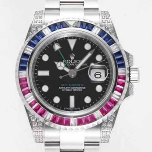 Rolex GMT Master II 116759 SAru-78209 ROF Factory Black Dial JF Replica Watches - JF Replica
