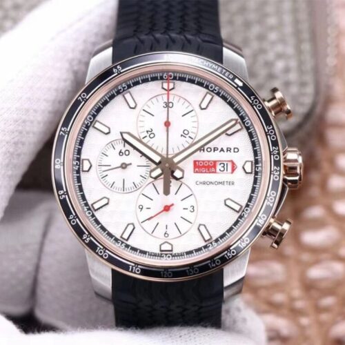 Chopard Classic Racing Mille Miglia GTS Chronograph 168571-6001 V7 Factory White Dial JF Replica Watches - JF Replica