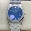 Audemars Piguet Royal Oak Quartz 67650ST.OO.1261ST.01 JF Factory Blue Dial JF Replica Watches - JF Replica