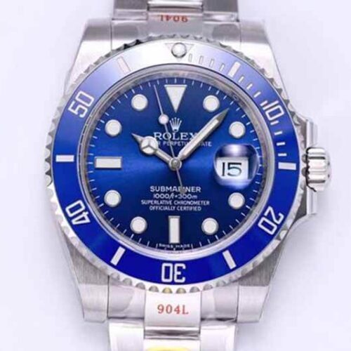 Rolex Submariner 116619LB-97209 Noob Factory V10 Blue Dial JF Replica Watches - JF Replica
