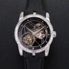 Roger Dubuis Excalibur RDDBEX0393 JB Factory Hollow Tourbillon V3 Diamond JF Replica Watches - JF Replica