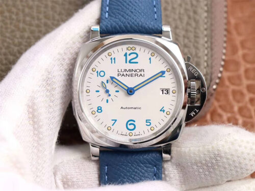 Panerai Luminor Due PAM906 VS Factory White Dial Replica Watch