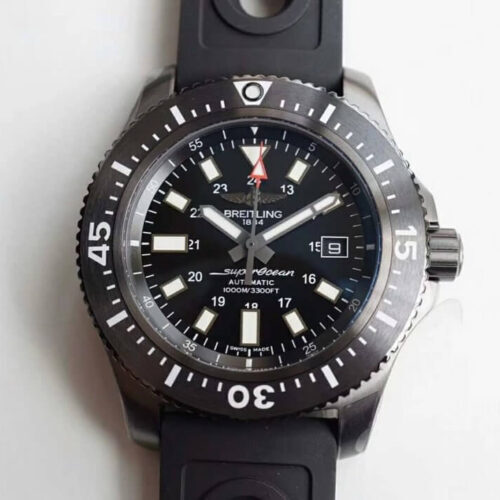 Breitling Superocean M1739313/BE92/227S/M20SS.1 GF Factory Black Strap JF Replica Watches - JF Replica