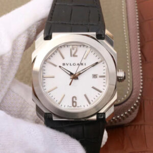 Bvlgari Octo 102779 OC41C6SLD White Dial JF Replica Watches - JF Replica