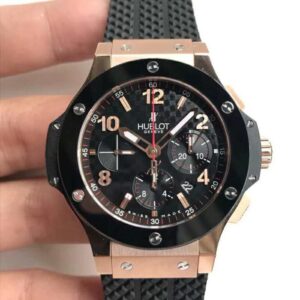 Hublot Big Bang 341.PB.131.RX V6 Factory Black Strap JF Replica Watches - JF Replica