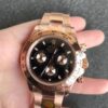 Rolex Daytona m116505-0008 Noob Factory Black Dial JF Replica Watches - JF Replica