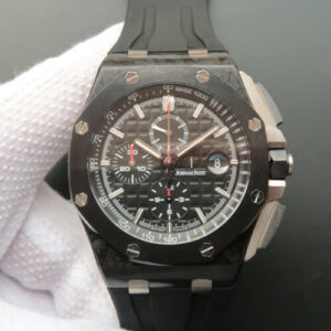 Audemars Piguet Royal Oak Offshore 26400AU.OO.A002CA.01 JF Factory Black Rubber Strap JF Replica Watches - JF Replica