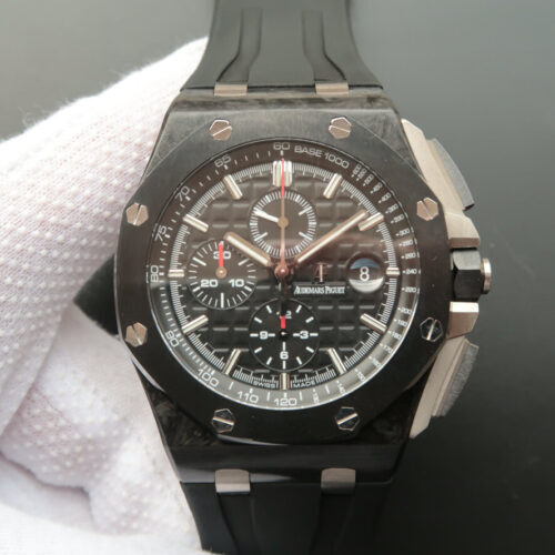 Audemars Piguet Royal Oak Offshore 26400AU.OO.A002CA.01 JF Factory Black Rubber Strap JF Replica Watches - JF Replica