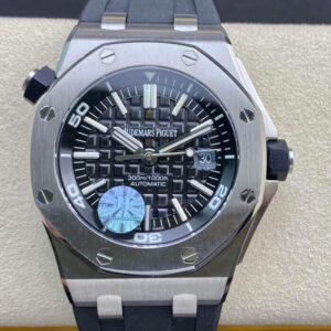 Audemars Piguet Royal Oak Offshore 15703 JF Factory V10 Black Rubber Strap JF Replica Watches - JF Replica