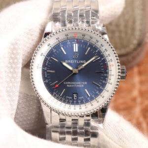 Breitling Navitimer Automatic 38 A17325211C1A1 KOR Factory Stainless Steel Strap Swiss SW200 JF Replica Watches - JF Replica