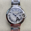Ballon Bleu De Cartier 33MM W6920071 V6 Factory White Dial JF Replica Watches - JF Replica