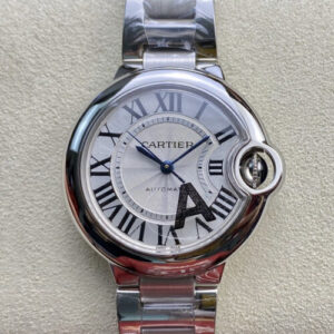 Ballon Bleu De Cartier 33MM W6920071 V6 Factory White Dial JF Replica Watches - JF Replica