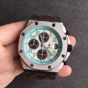 Audemars Piguet Royal Oak Offshore 26187ST.OO.D801CR.01 JF Factory Sky Blue Bezel JF Replica Watches - JF Replica