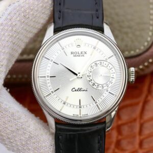 Rolex Celini Date M50519-0006 MKS Factory Black Strap JF Replica Watches - JF Replica