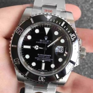 Rolex Submariner 116610LN Noob Factory V12 Black Dial JF Replica Watches - JF Replica