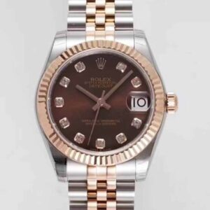 Rolex Datejust m278271-0028 GS Factory Brown Dial JF Replica Watches - JF Replica