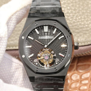 Audemars Piguet Royal Oak Tourbillon 26522CE.OO.1225CE.01 R8 Factory Black Ceramic Case JF Replica Watches - JF Replica
