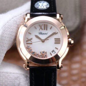 Chopard Happy Sport 278492 YF Factory Leather Strap JF Replica Watches - JF Replica