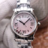 Chopard Happy Sport 278573 YF Factory Pink Diamond Dial JF Replica Watches - JF Replica