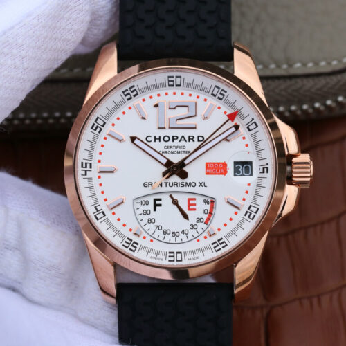 Chopard Classic Racing Mille Miglia 161272-5001 V6 Factory White Dial JF Replica Watches - JF Replica