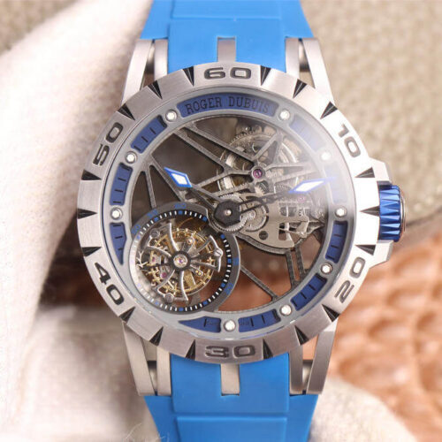Roger Dubuis Excalibur Spidr RDDBEX0479 JB Factory Skeleton Dial JF Replica Watches - JF Replica