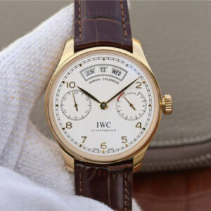 IWC Portugieser IW503502 YL Factory Brown Strap JF Replica Watches - JF Replica