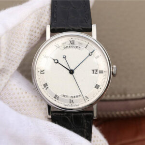 Breguet Classique 5177 MKS Factory Black Leather Strap JF Replica Watches - JF Replica