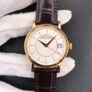 Patek Philippe Calatrava 5153J-001 ZF Factory White Dial JF Replica Watches - JF Replica