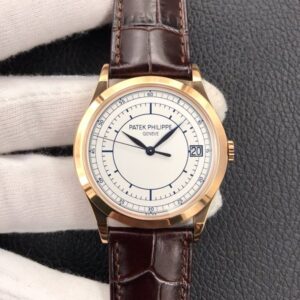 Patek Philippe Calatrava 5296R-001 ZF Factory White Dial JF Replica Watches - JF Replica