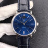 IWC Portofino Moon Phase IW459402 MKS Factory Blue Leather Strap JF Replica Watches - JF Replica