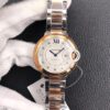 Ballon Bleu De Cartier 28MM V6 Factory V8 Silver Dial JF Replica Watches - JF Replica