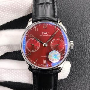 IWC Portugieser IW500714 YL Factory Leather Strap JF Replica Watches - JF Replica