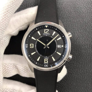 Jaeger LeCoultre Geographic 9068670 ZF Factory Black Strap JF Replica Watches - JF Replica