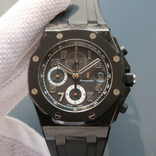 Audemars Piguet Royal Oak Offshore 26205AU.OO.D002CR.01 JF Factory Black Carbon Fiber JF Replica Watches - JF Replica