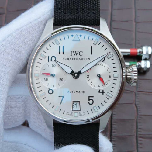 IWC Pilot 3777 Limited Edition ZF Factory Black Strap JF Replica Watches - JF Replica