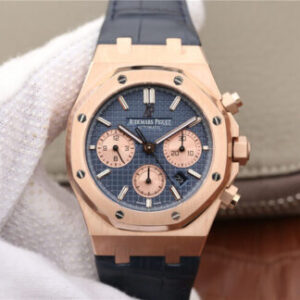 Audemars Piguet Royal Oak Chronograph 26331OR.OO.D315CR.01 OM Factory Leather Strap JF Replica Watches - JF Replica