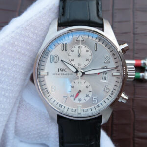 IWC Pilot JU-AIR Special Edition IW387809 ZF Factory Black Leather Strap JF Replica Watches - JF Replica