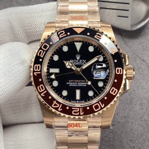Rolex GMT Master II 126715CHNR-0001 GM Factory Black Dial JF Replica Watches - JF Replica