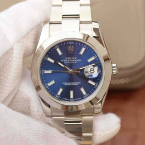 Rolex Datejust M126300-0001 EW Factory Blue Dial JF Replica Watches - JF Replica